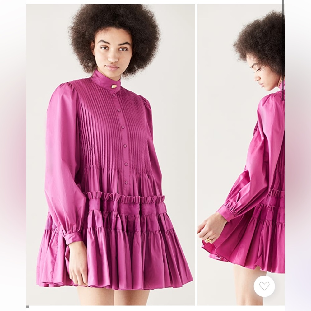 NWT: Aje Run Free Smock Dress